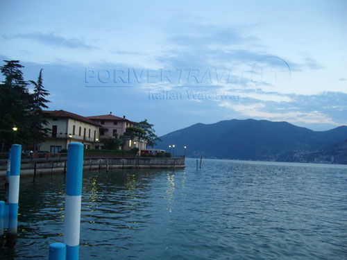 Lago di Iseo panorama